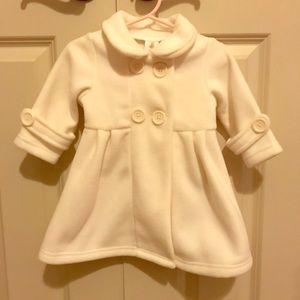Starting Out 12 month white pea coat